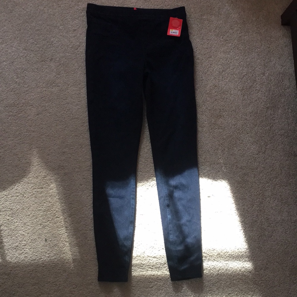 Spandex dark wash leggings